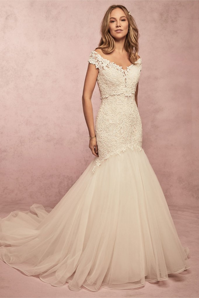 Rebecca Ingram Lace Gown Bliss