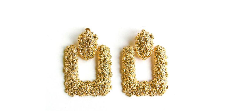 Sparkly Gold Earrings