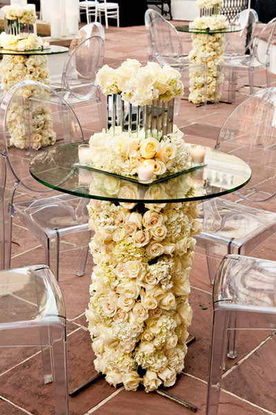 flower cocktail tables
