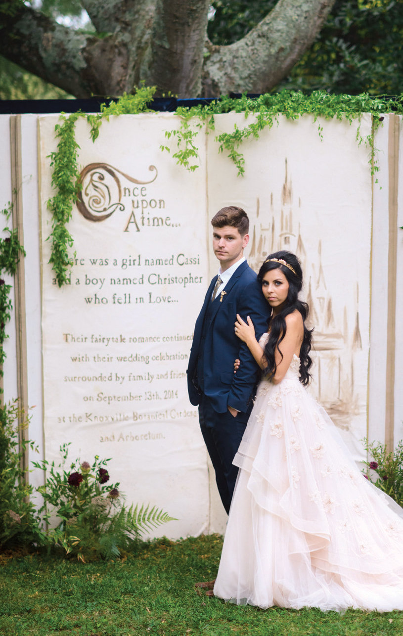 fairy tale wedding backdrop