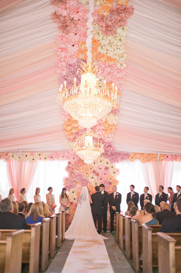 wedding ceremony aisle