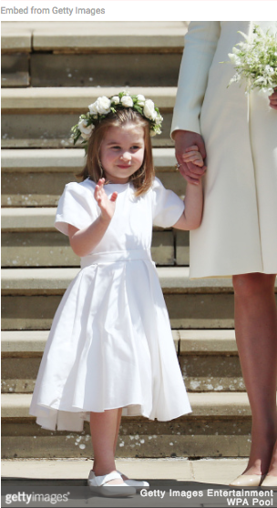 Princess Charlotte Bridesmaid Dress