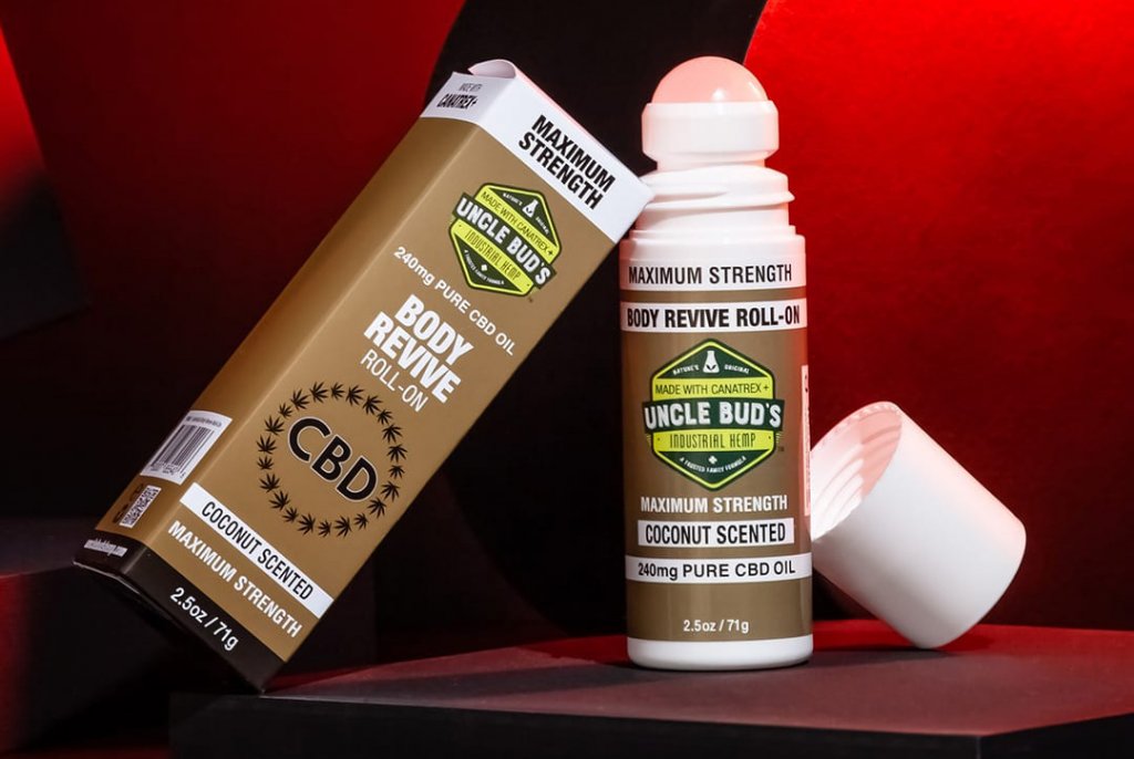 Uncle Bud's Body Revive CBD Roll On