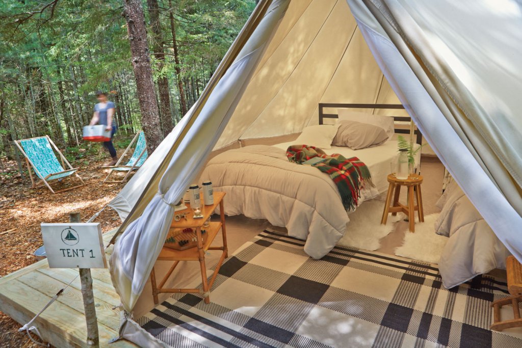 guest tent maine