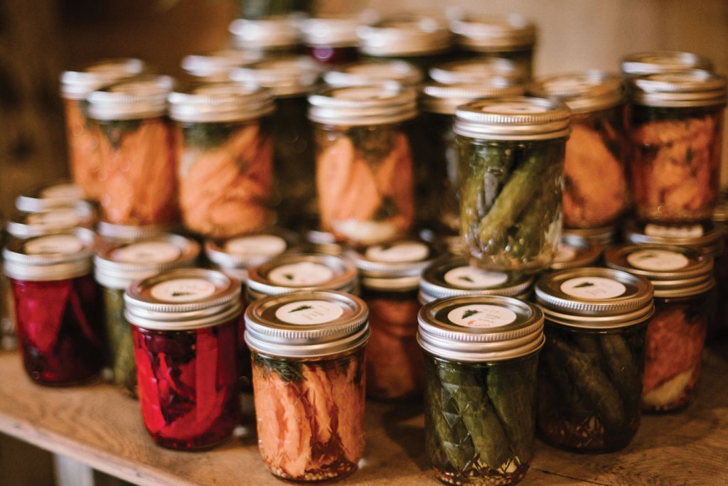 pickled and preserved foods