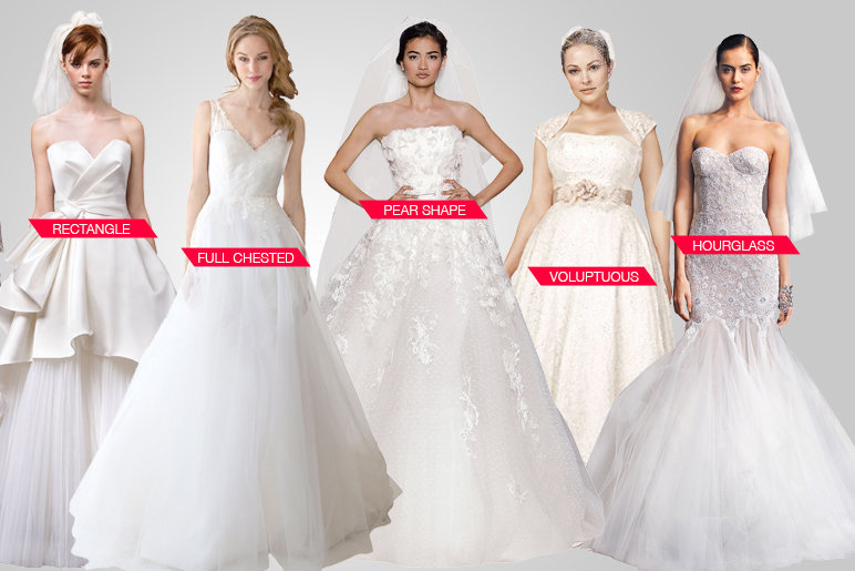 Wedding Dress Style Guide for Petite Rectangle Shape - Petite Dressing