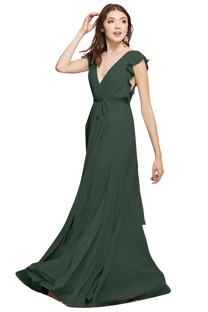 Wtoo Bridesmaids green bridesmaid dress