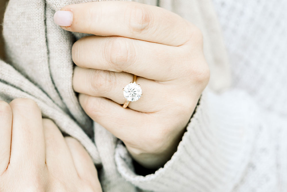 Ada Diamond engagement ring