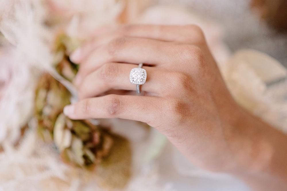 Finer Custom Jewelry engagement ring