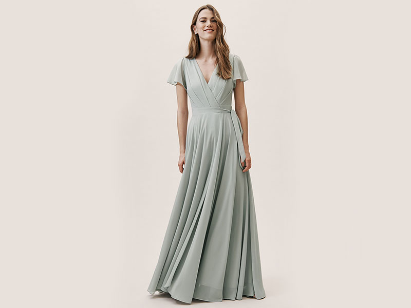 Sea foam Green Bridesmaid Dress