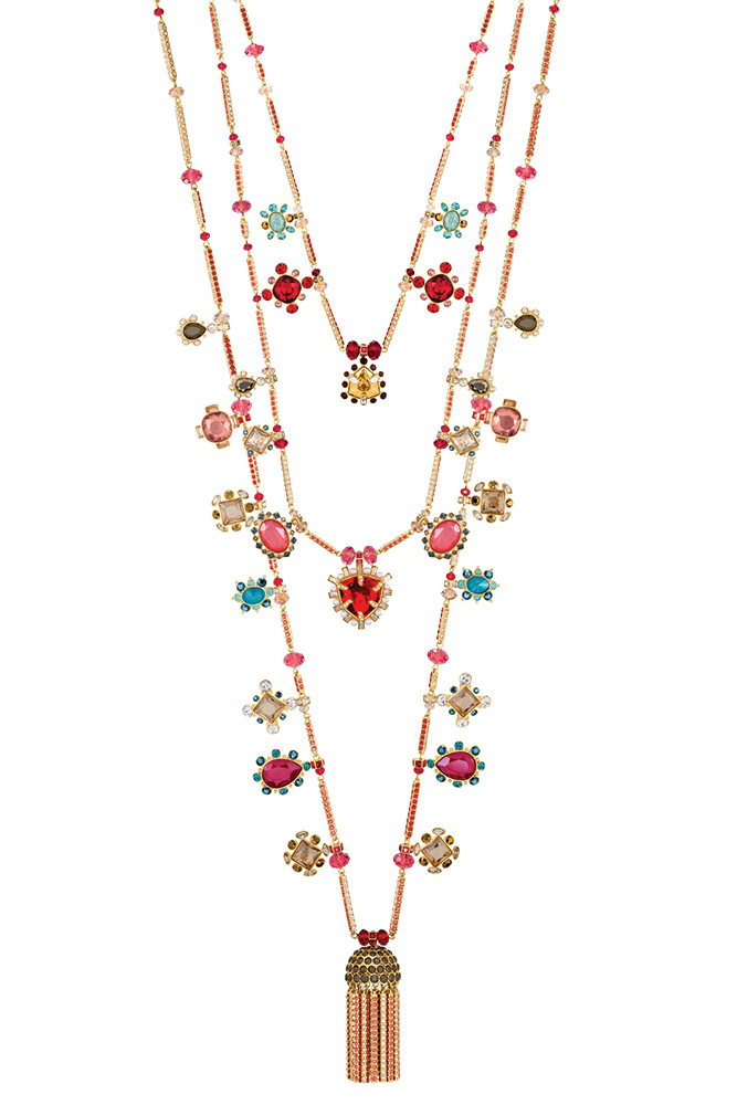 Three tier necklace by Swarovski