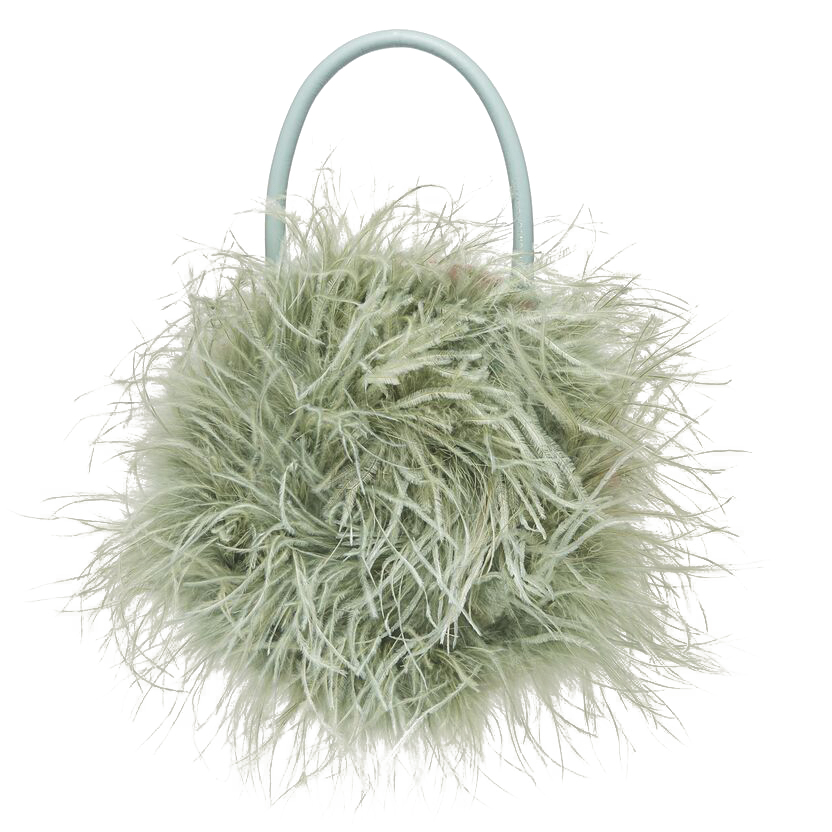 Feather circle tote by Loeffler Randall