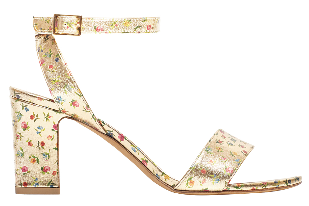 Floral block heel by Tabitha Simmons