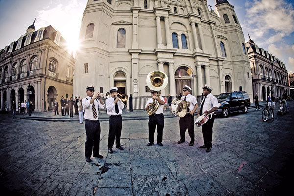 band playing in new orleans