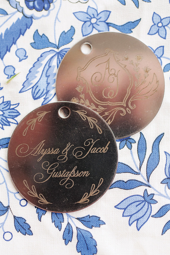 personalized wedding coins