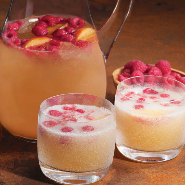 sparkling raspberry lemonade