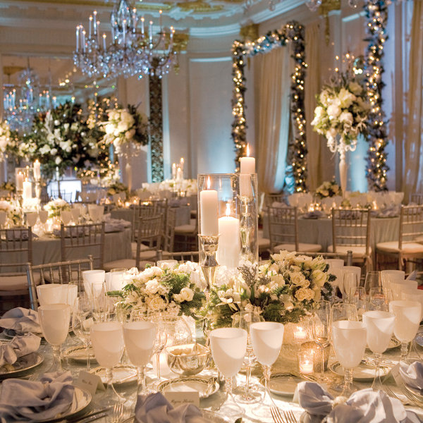 Using layers of whiteonwhite elements, textures and florals creates 