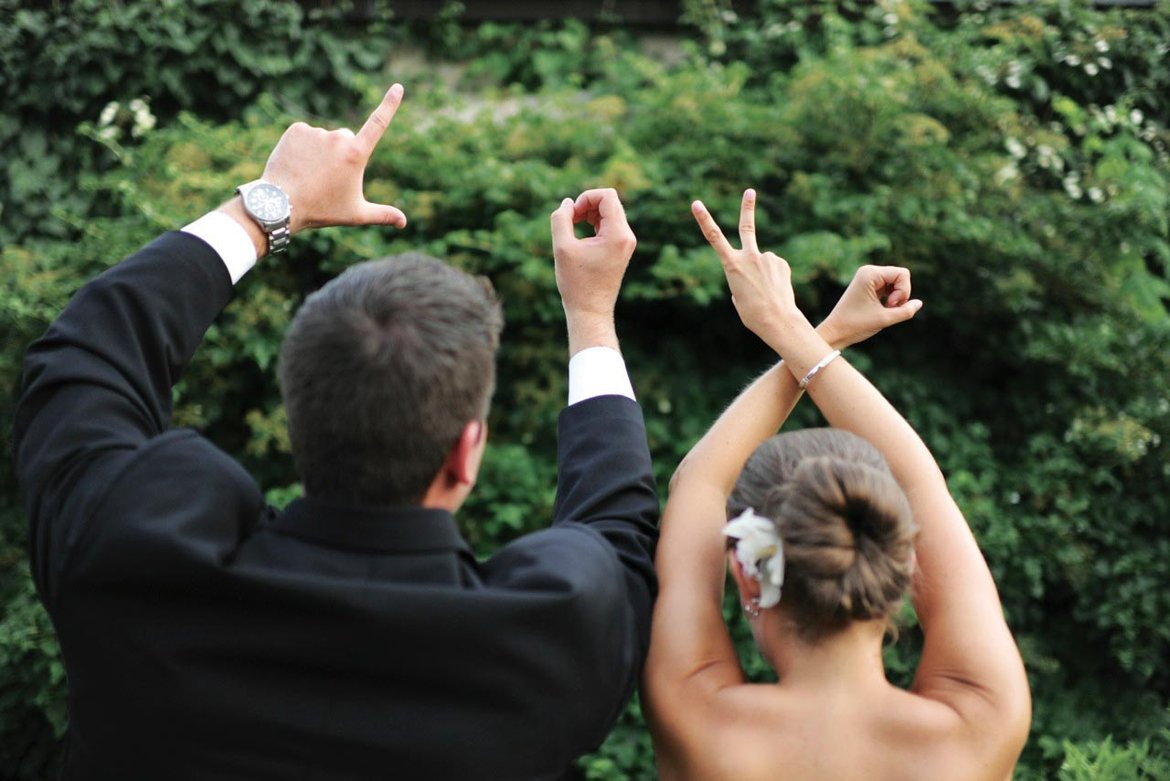 bride and groom