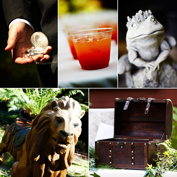 Mood Board: Gryffindor Inspired Wedding Details