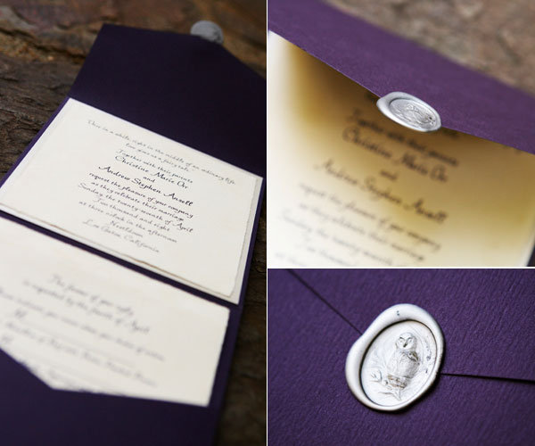 harry potter wedding invitations