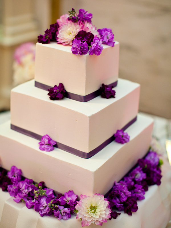 simple wedding cake