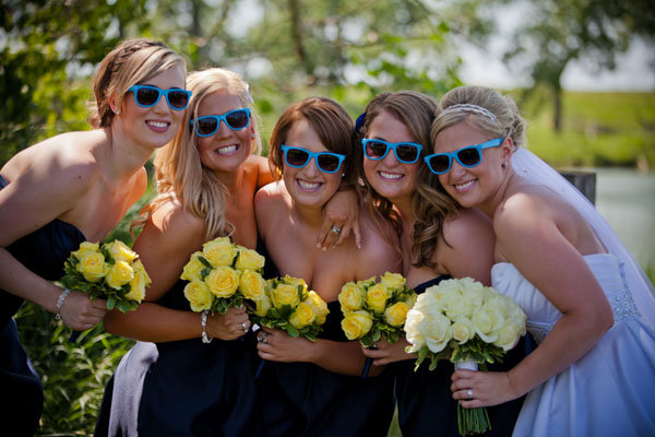 sunglasses for bridal party