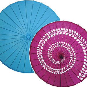 luna bazaar paper parasols