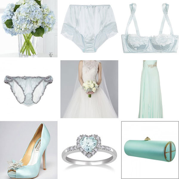 Sweet And Sexy Ideas For Your Something Blue Bridalguide