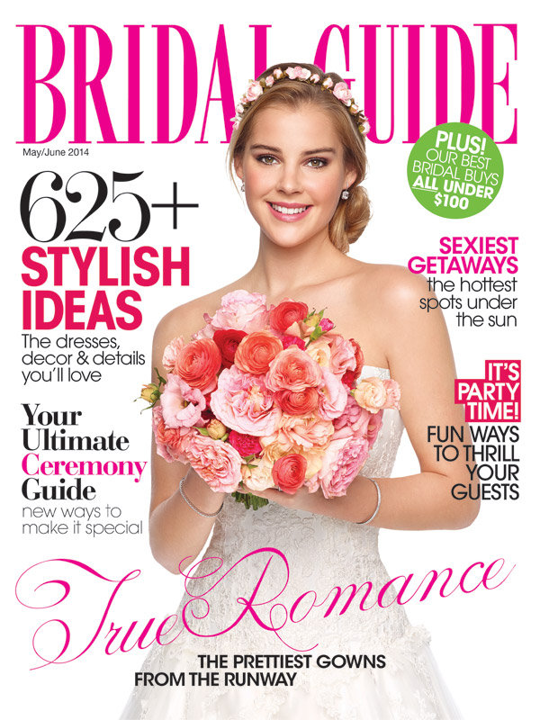 bridal guide may june 2014 cover