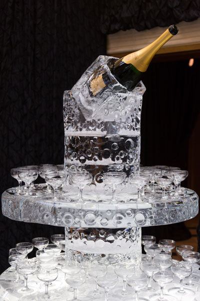 champagne tower