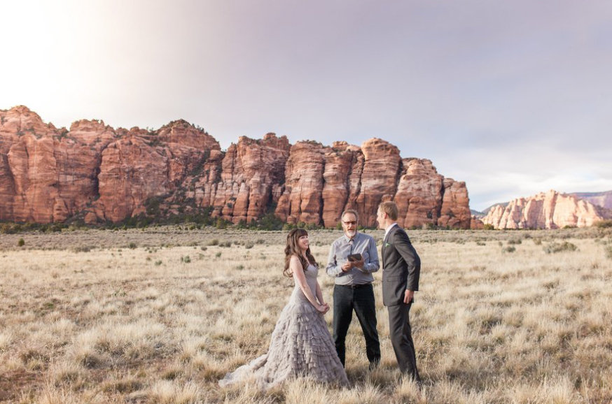 national park wedding