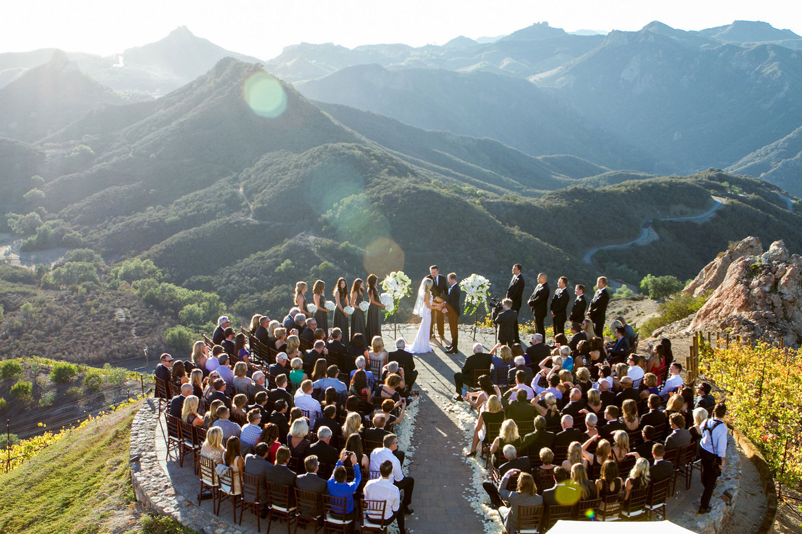 mountaintop wedding