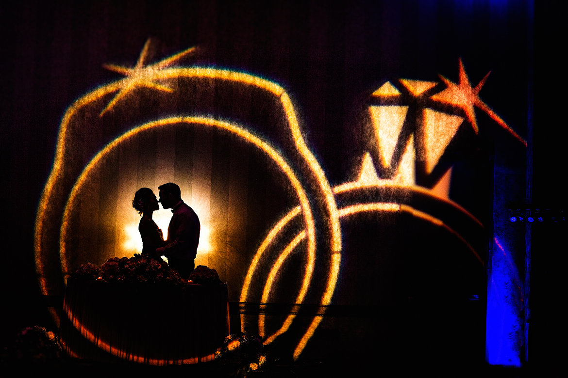 custom gobo light for wedding