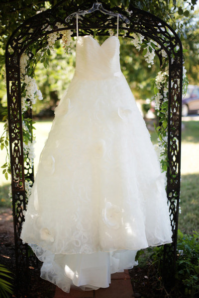 brides ruining wedding dresses