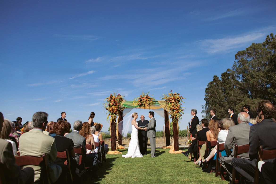 outdoor summer wedding