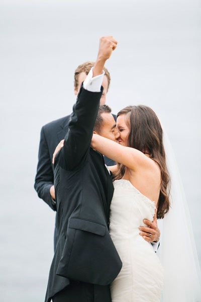25 Couples Who Nailed The Big Kiss Bridalguide