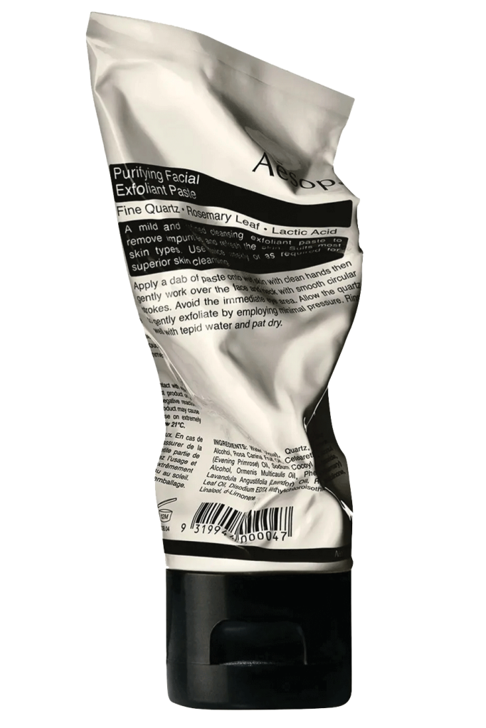 aesop purifying facial exfoliant paste