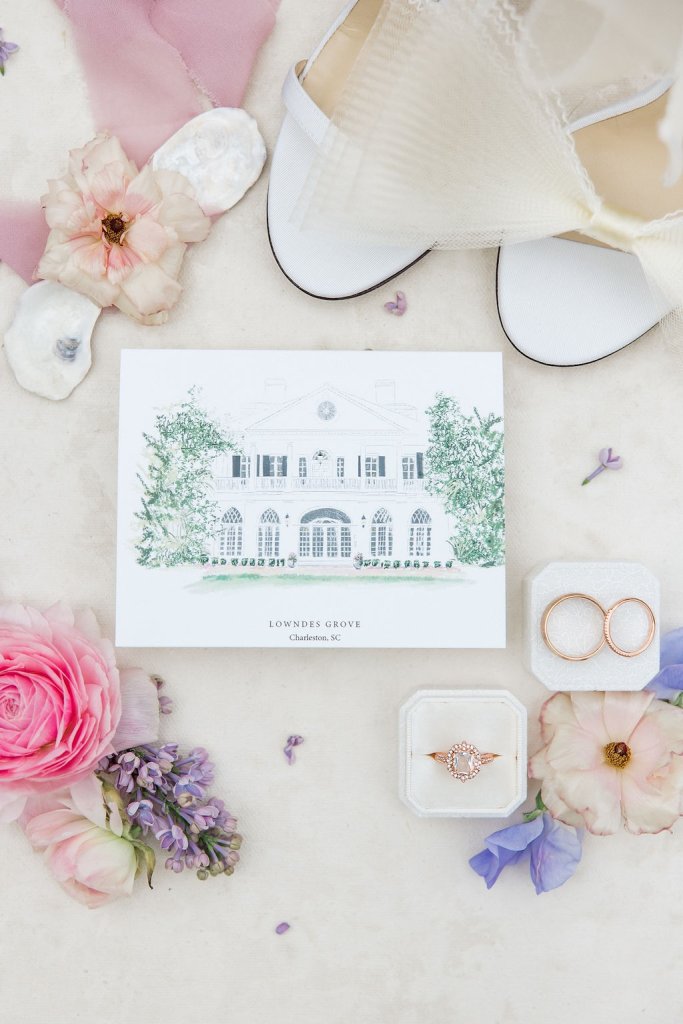 lowndes grove styled wedding shoot