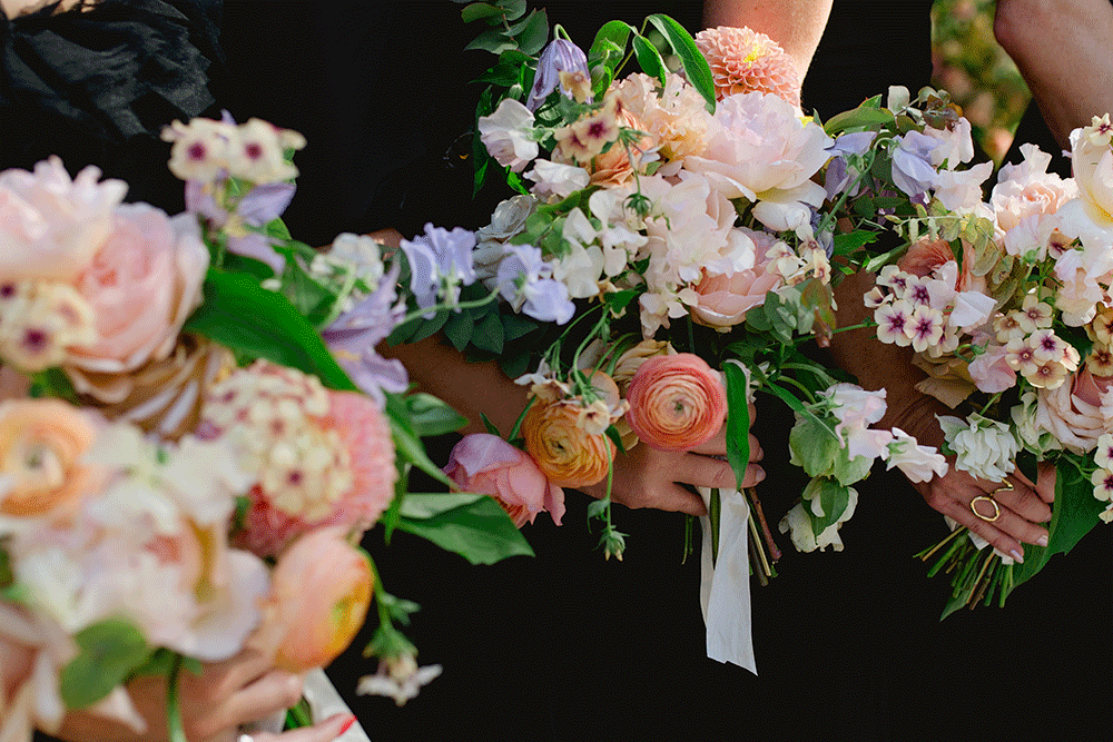 bridal party bouquets