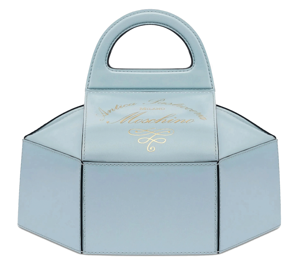 moschino pastry box clutch