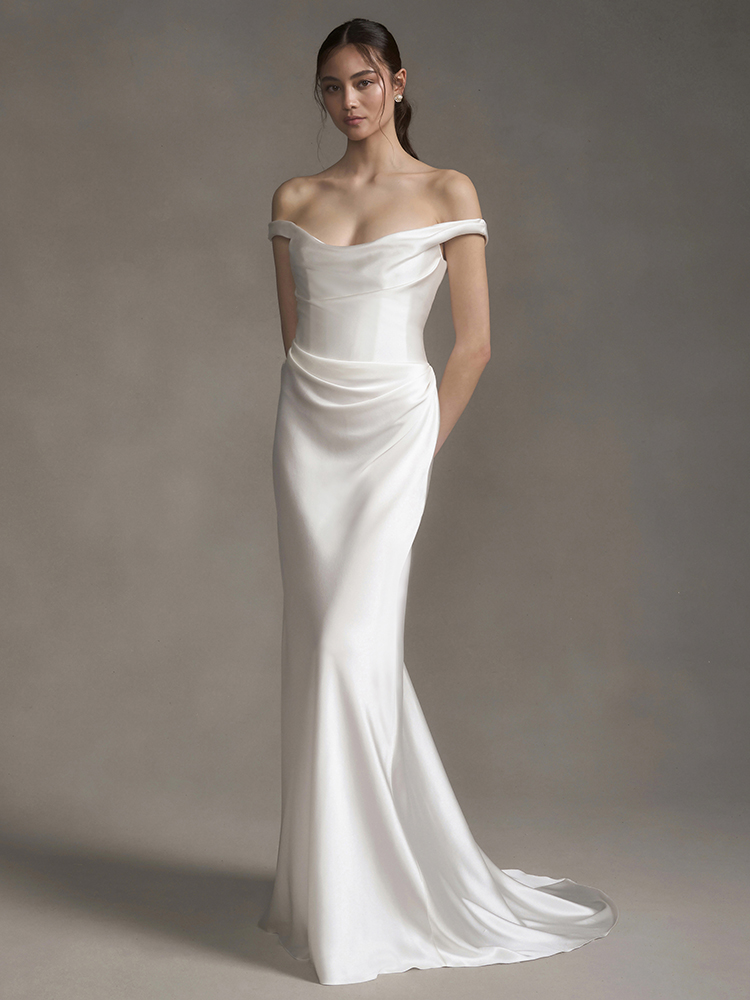 corset wedding dress