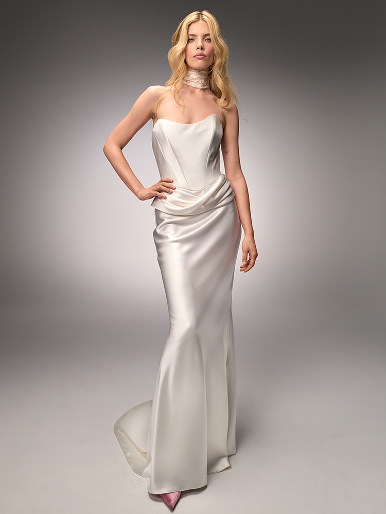 corset wedding dress