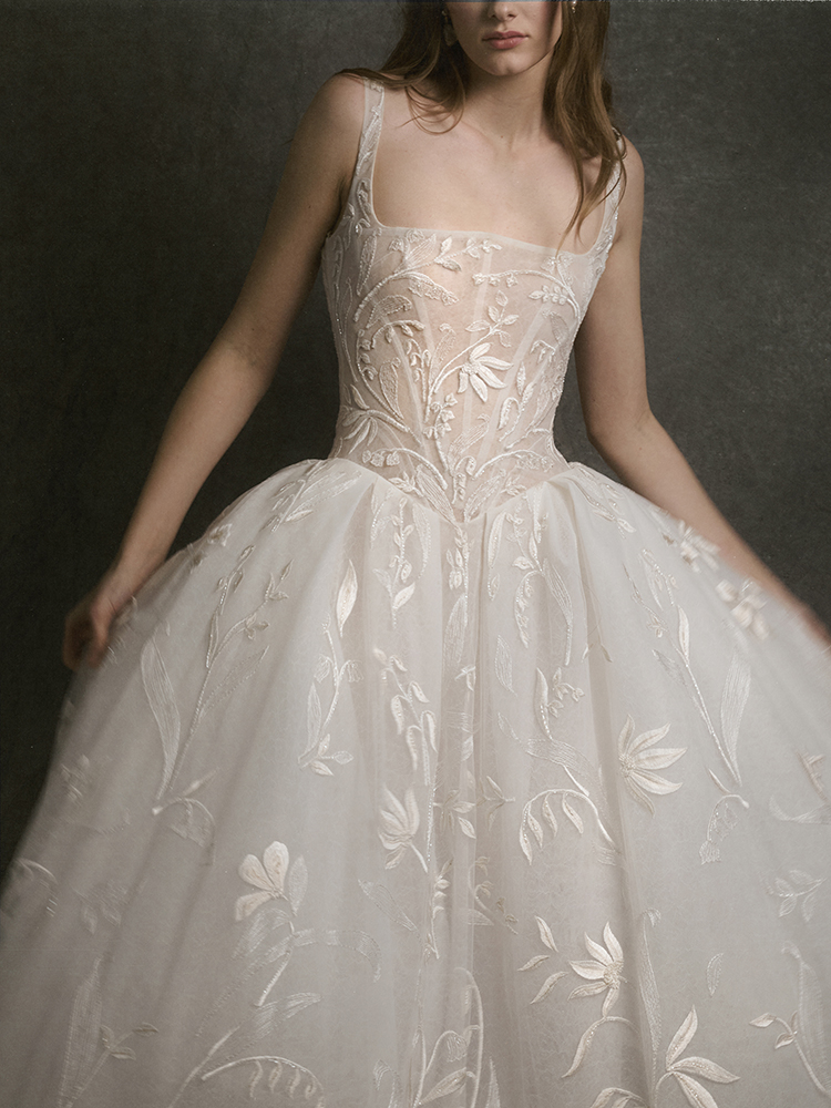 corset wedding dress
