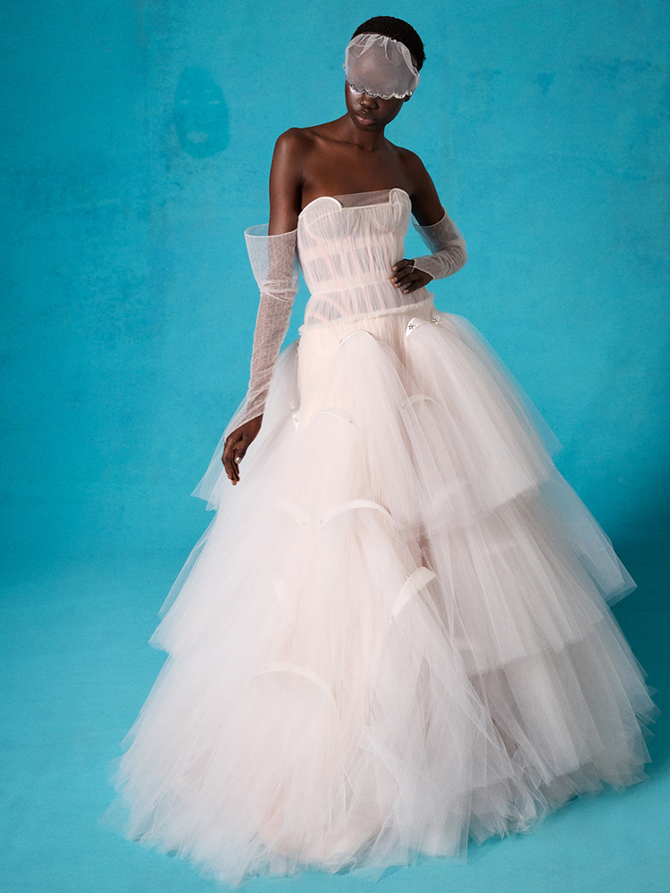 corset wedding dress