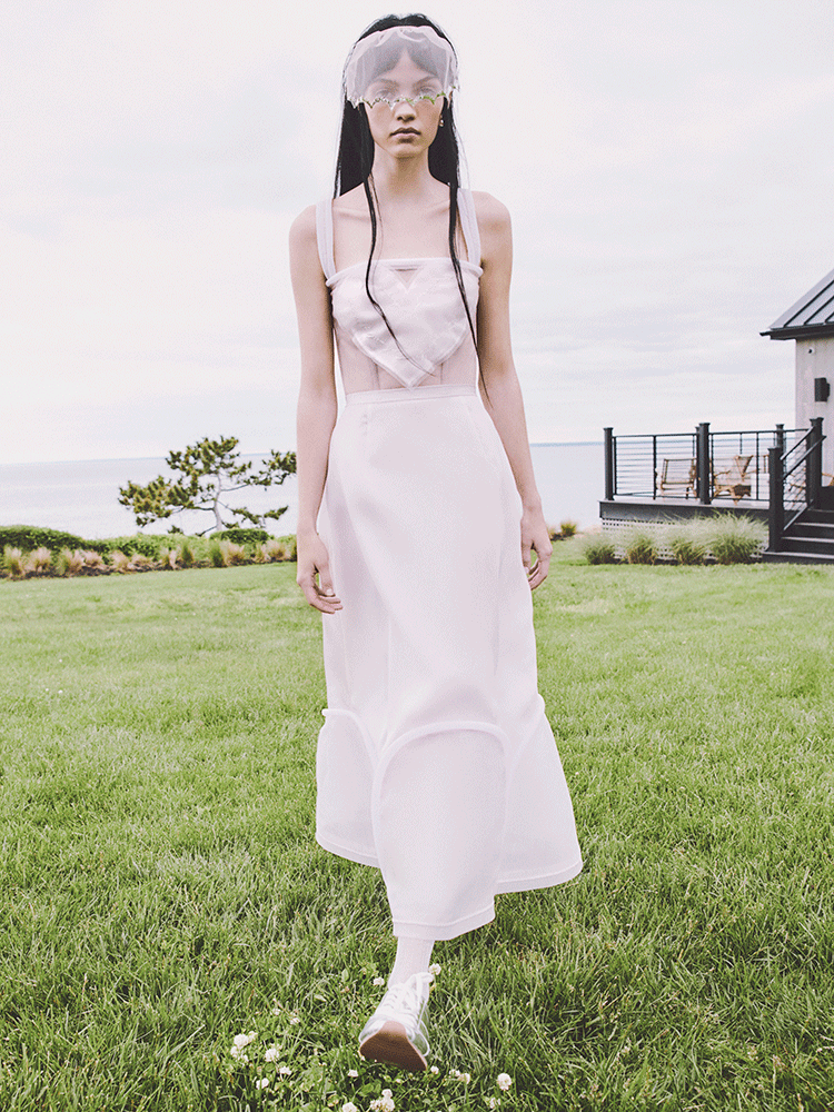 beach wedding dress