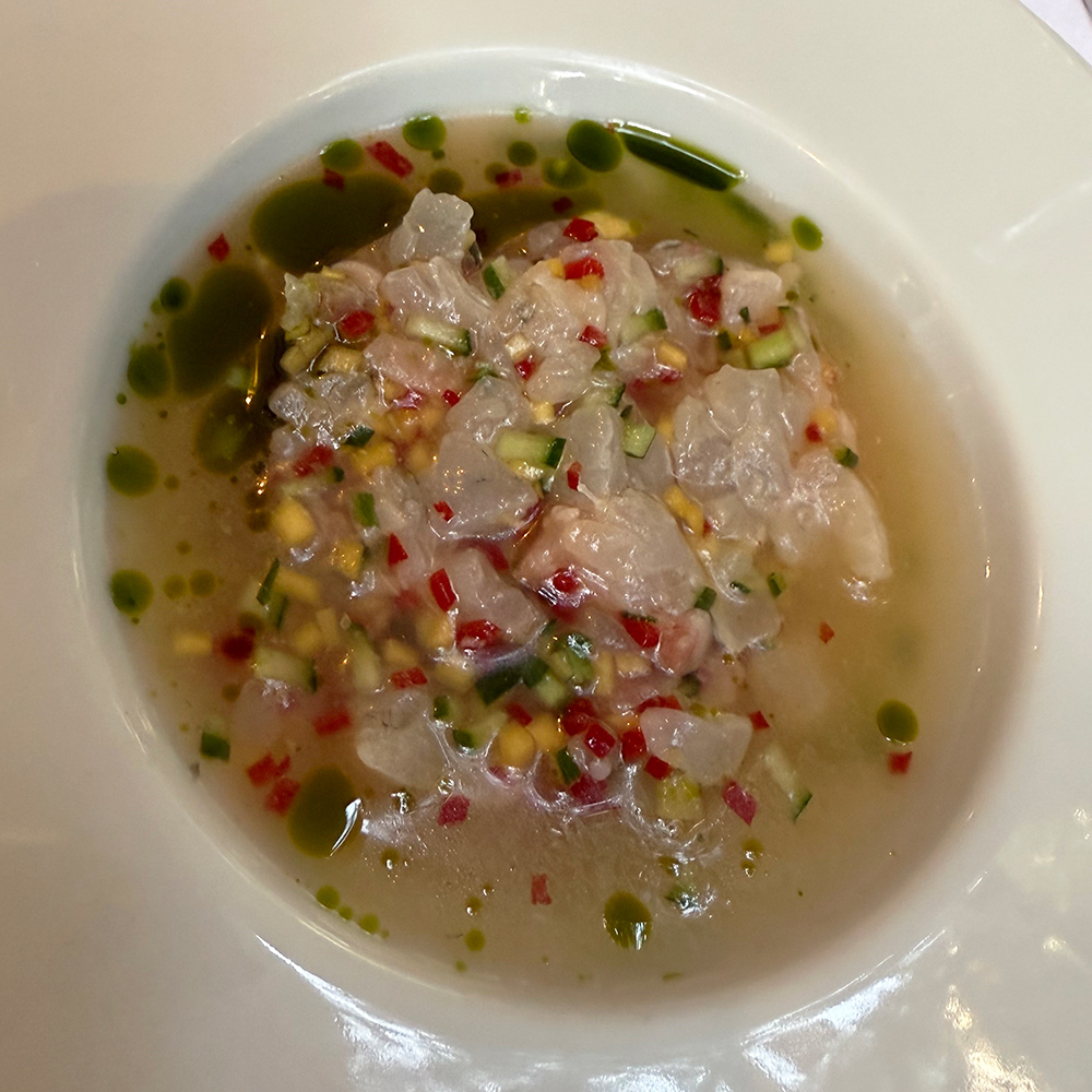 seabass ceviche 