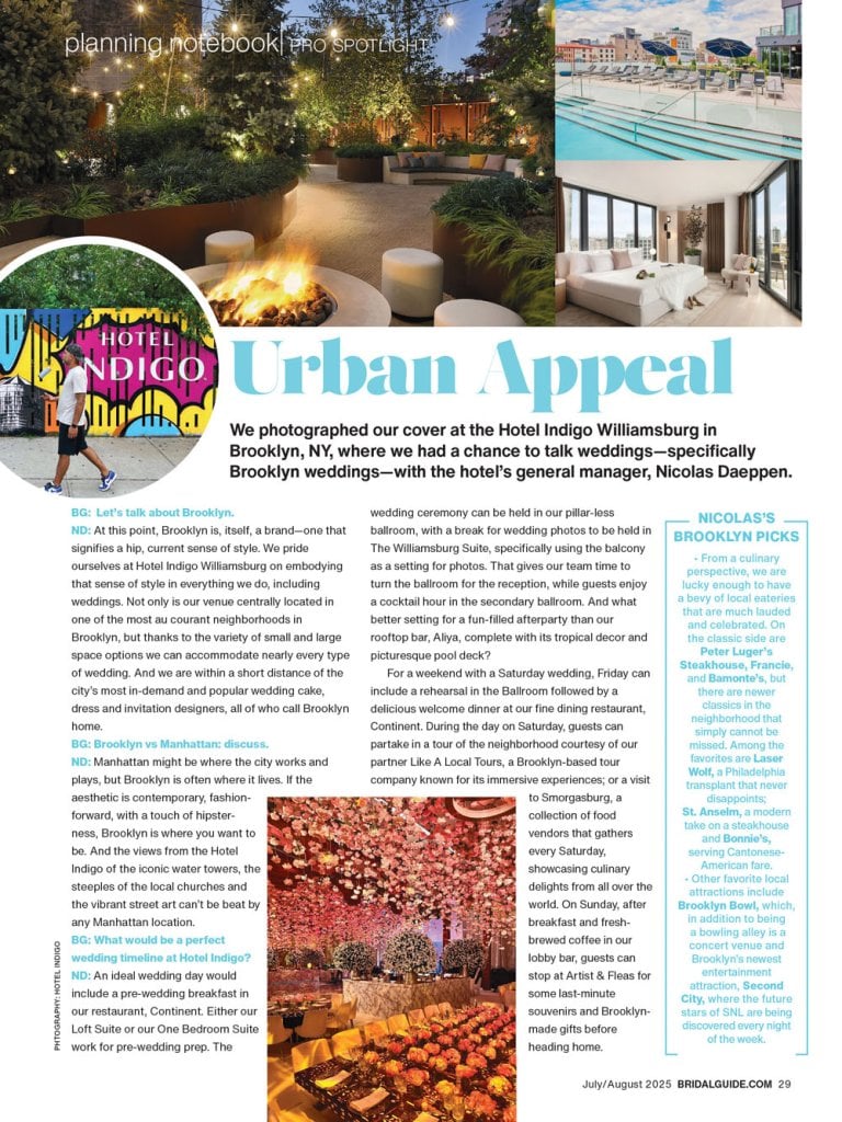 bridal guide july august 2025