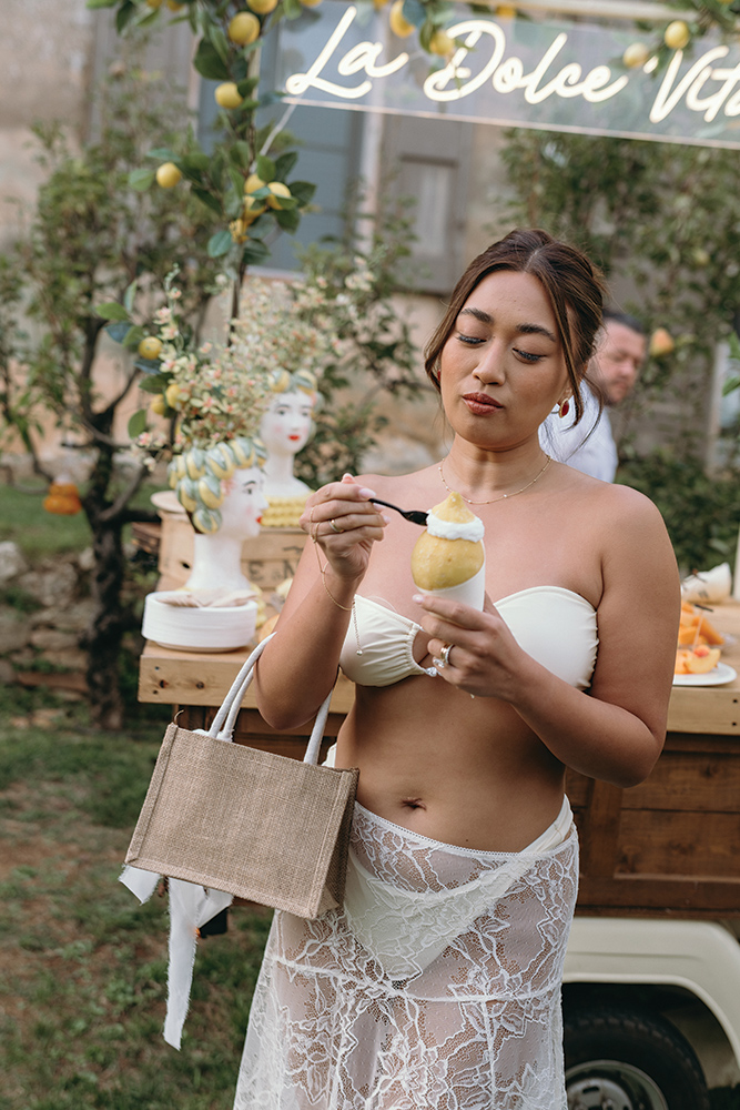 wedding pool party