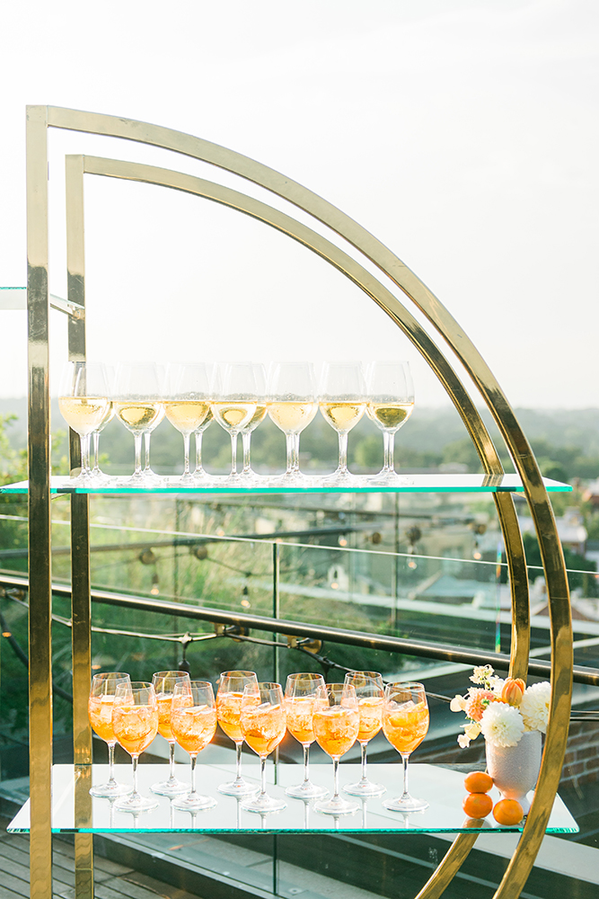orange signature cocktail