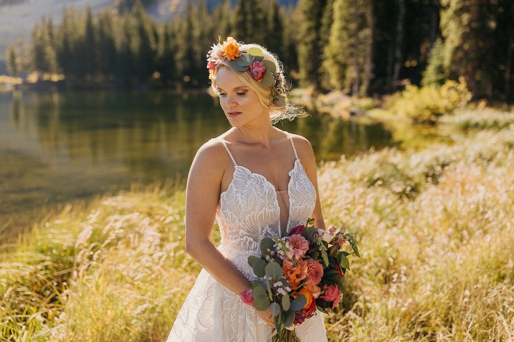 mountain wedding elopement